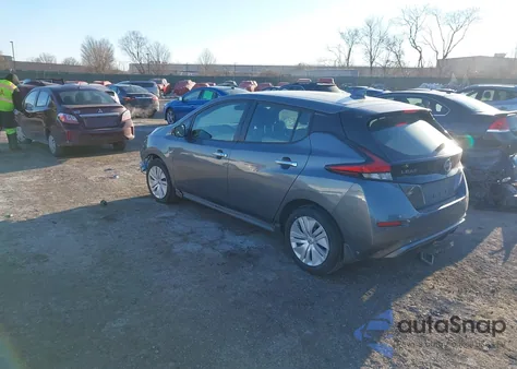 2023 Nissan Leaf S 40 Kwh z USA, uszkodzony, nr VIN 1N4AZ1BV9PC554449